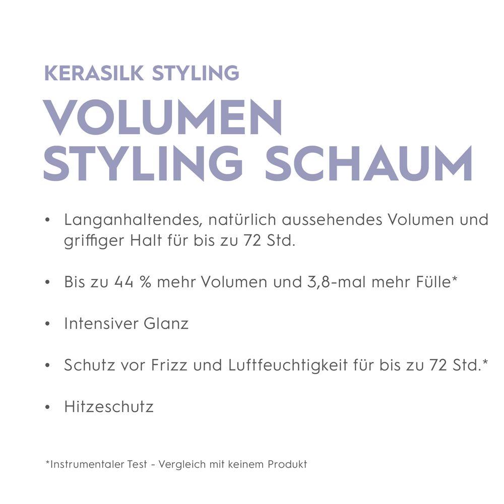 Kerasilk Volumen Styling Schaum 150 ml