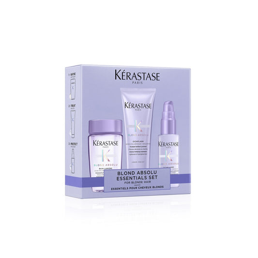 Kérastase Blond Absolu Coffret Découverte - Bain Lumière 80 ml + Cicaflash 75 ml + Cicaplasme 45 ml