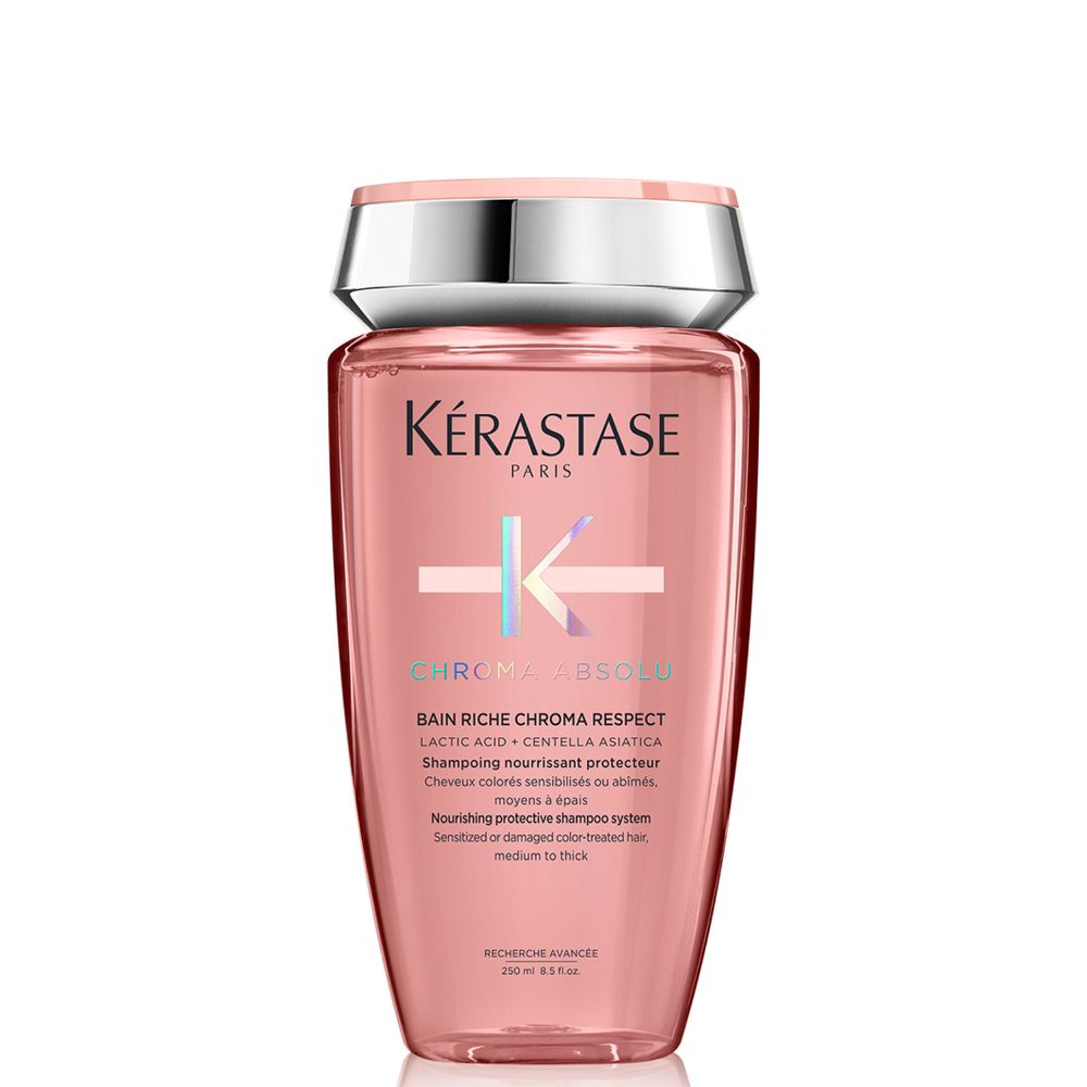 Kèrastase Chroma Absolu Masque Holiday Coffret - Bain Chroma Respect Riche 250 ml - Masque Chroma Filler 200 ml - Sérum Chroma Thermique 150 ml