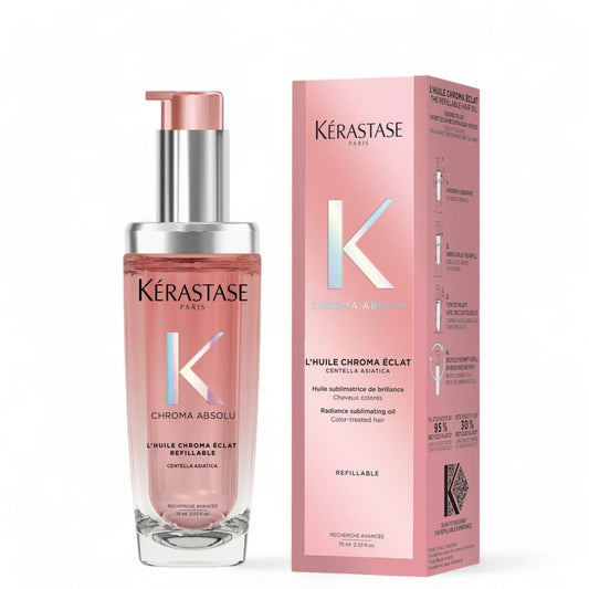 Kèrastase Chroma Absolu l'Huile Èclat Full Pack 75 ml - Refillable