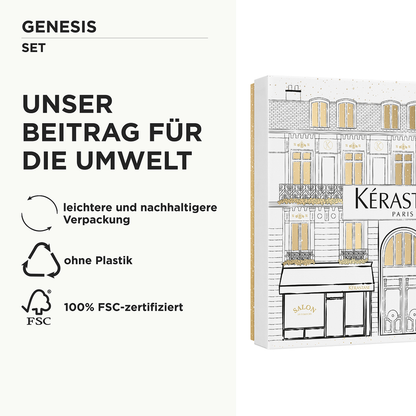 Kérastase Genesis Fondant Holiday Set – Bain Hydra-Fortifiant 250 ml + Fondant Renforçateur 200 ml + Défense Thermique 150 ml