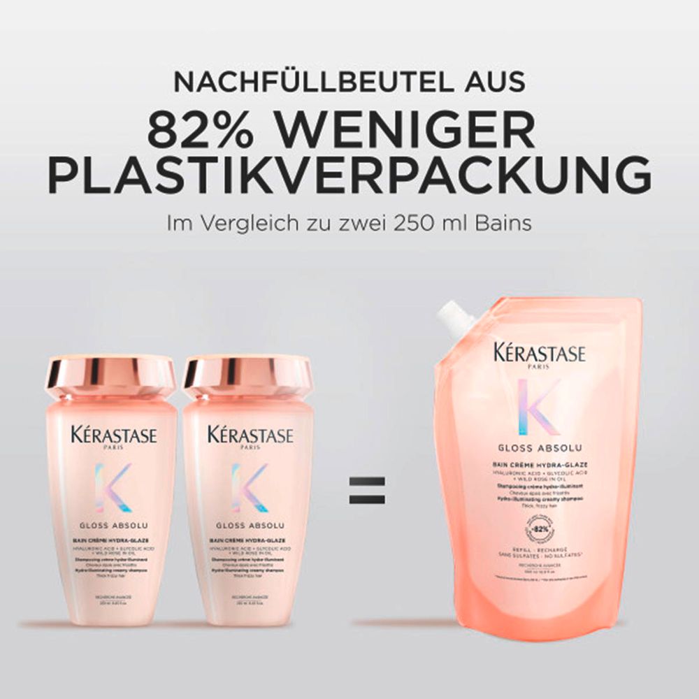 Kérastase Gloss Absolu Bain Crème Hydra-Glaze Nachfüllbeutel 500 ml