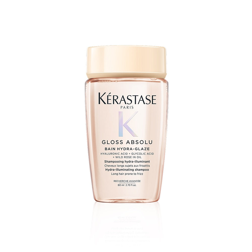 Kérastase Gloss Absolu Trio Oil Spring Set – Bain Hydra-Glaze 80 ml + Fondant 75 ml + Oil Glaze Drops 45 ml
