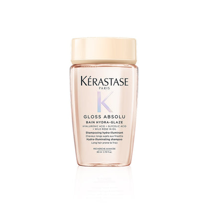 Kérastase Gloss Absolu Trio Oil Spring Set – Bain Hydra-Glaze 80 ml + Fondant 75 ml + Oil Glaze Drops 45 ml