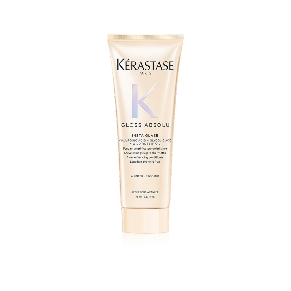 Kérastase Gloss Absolu Trio Oil Spring Set – Bain Hydra-Glaze 80 ml + Fondant 75 ml + Oil Glaze Drops 45 ml