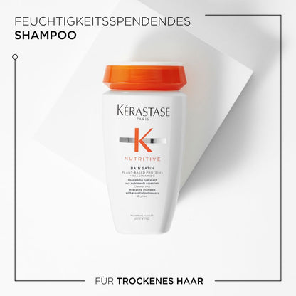 Kérastase Coffret Nutritive - Bain Satin 250 ml + Nectar Thermique 150 ml + Sérum Nuit Magique 8H 90 ml