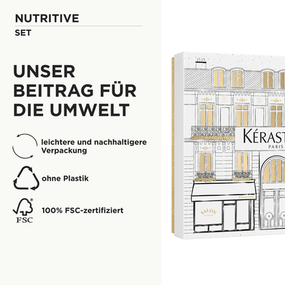 Kérastase Nutritive Fondant Holiday Set – Bain Satin 250 ml + Lait Vital 200 ml + Nectar Thermique 150 ml