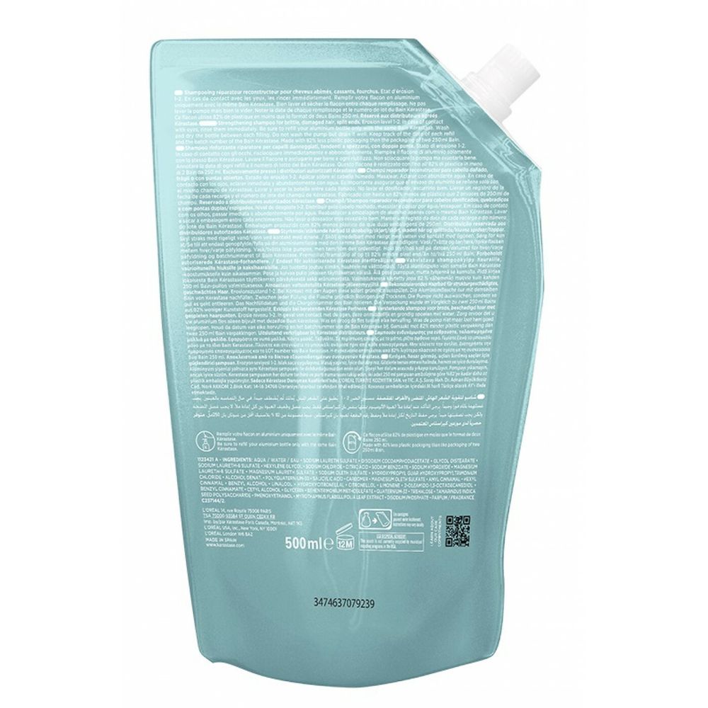 Kérastase Resistance Bain Force Architecte Pochette 500 ml