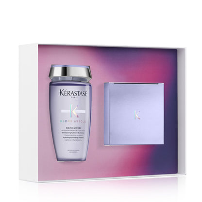 Kérastase Blond Absolu Masque Coffret Printemps - Bain Lumière 250 ml + Masque Ultra-Violet 200 ml