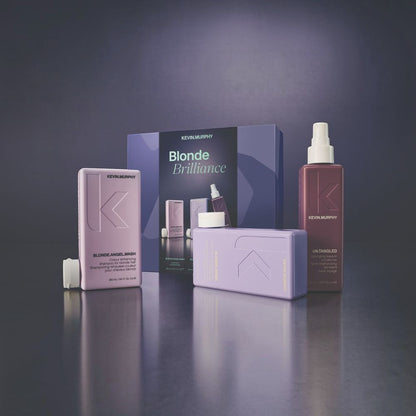 Kevin.Murphy BLONDE BRILLIANCE KIT - Blonde.Angel Wash 250ml + Blonde.Angel 250ml + Un.tangled 150ml