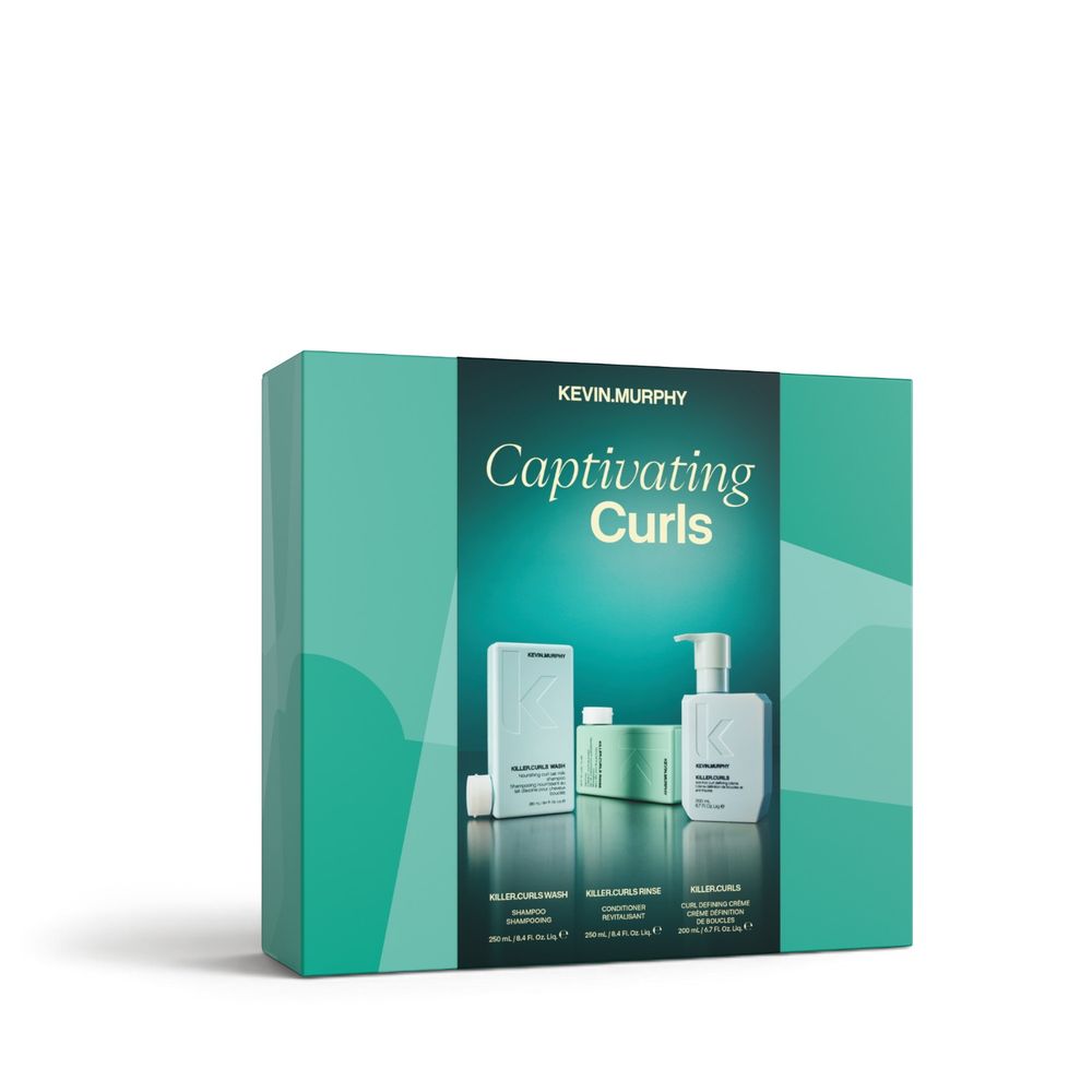 Kevin.Murphy CAPTIVATING CURLS KIT - Killer.Curls.Wash 250ml + Killer.Curls.Rinse 250ml + Killer.Curls 200ml