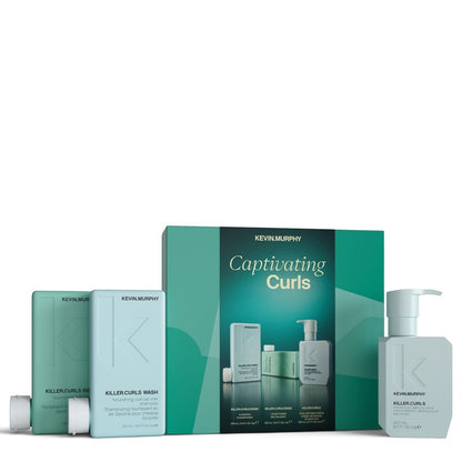 Kevin.Murphy CAPTIVATING CURLS KIT - Killer.Curls.Wash 250ml + Killer.Curls.Rinse 250ml + Killer.Curls 200ml