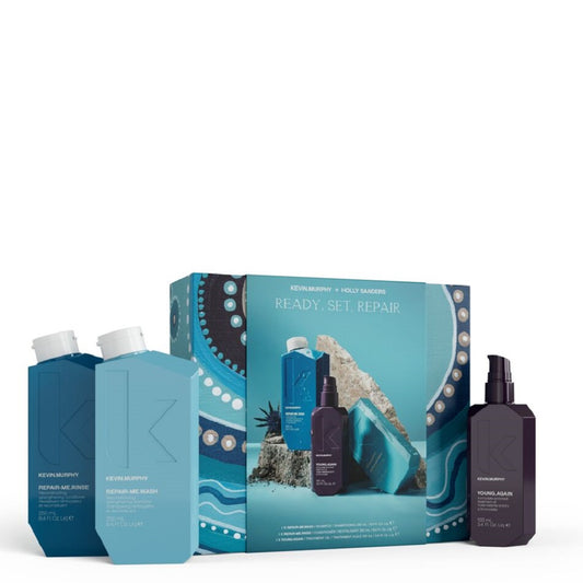 Kevin.Murphy Ready.Set.Repair Kit – Repair-Me.Wash 250 ml + Repair-Me.Rinse 250 ml + Young.Again Oil 100 ml