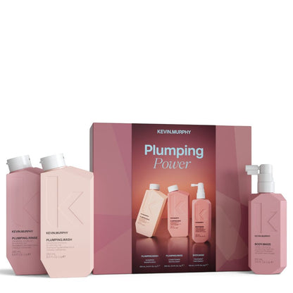 Kevin.Murphy PLUMPING POWER KIT - Plumping.Wash 250ml + Plumping.Rinse 250ml + Body.Mass 100ml