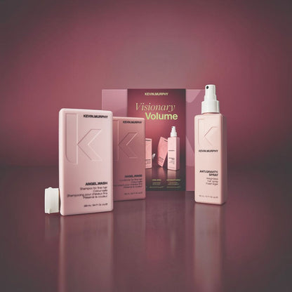 Kevin.Murphy VISIONARY VOLUME KIT - Angel.Wash 250ml + Angel.Rinse 250ml + Anti.Gravity Spray 150ml