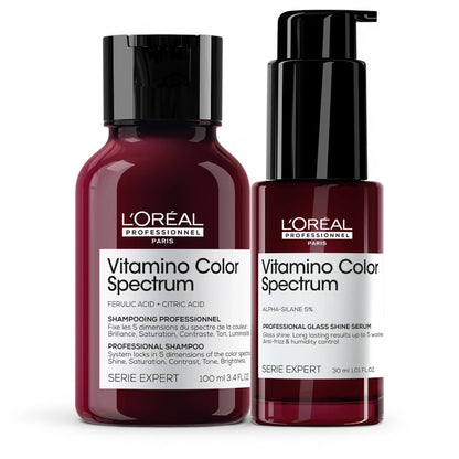 L'Oréal Professionnel Vitamino Color Spectrum Travel Set Shampoo 100 ml + Serum 30 ml