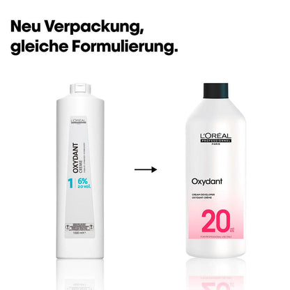 L'Oréal Oxydant Creme 6 % 20 Vol. 1000 ml