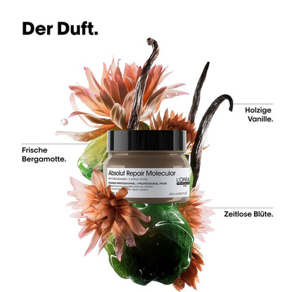 L'Oréal Professionnel Série Expert Absolut Repair Molecular Maske 75 ml - Reisegröße