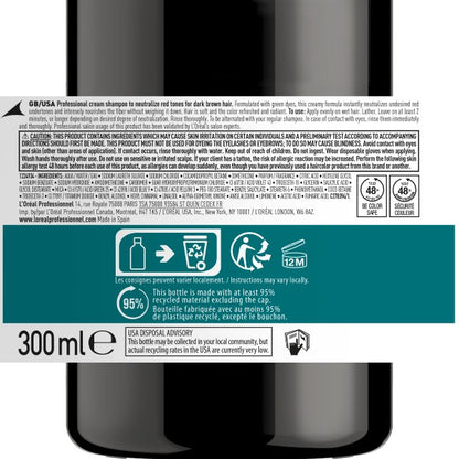 L'Oréal Professionnel Serie Expert Chroma Crème Shampooing Vert 300 ml