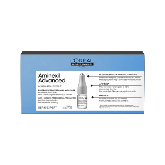 L'Oreal Professionnel Serie Expert Aminexil Advanced Roll-On 10 x 6 ml - New