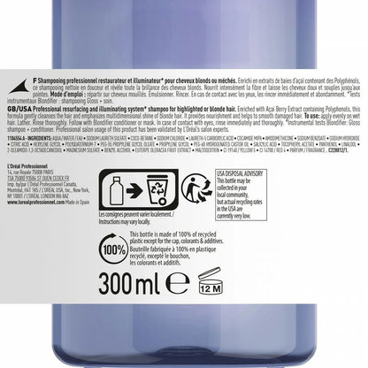 L'Oréal Professionnel Serie Expert Blondifier Gloss Shampooing 300 ml