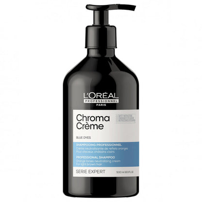 L'Oréal Professionnel Série Expert Chroma Crème Shampooing Bleu 500 ml