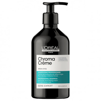 L'Oréal Professionnel Serie Expert Chroma Crème Shampooing Vert 500 ml
