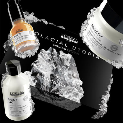 L'Oréal Professionnel Série Expert Metal Detox Coffret Trio - Shampoing 300 ml + Masque 250 ml + Huile 50 ml