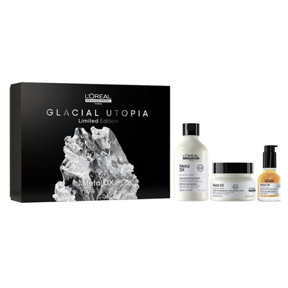 L'Oréal Professionnel Série Expert Metal Detox Coffret Trio - Shampoing 300 ml + Masque 250 ml + Huile 50 ml
