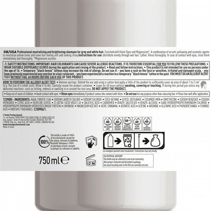 L'Oréal Professionnel Série Expert Silver Shampooing 1500 ml
