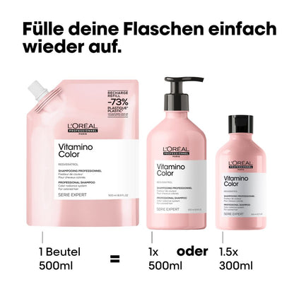 L'Oréal Professionnel Serie Expert Vitamino Color Refill Shampoo 500 ml