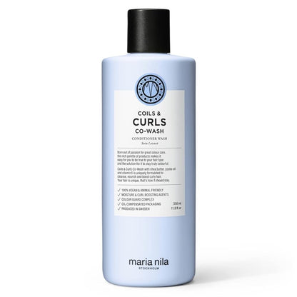 Maria Nila Coils & Curls Holiday Box - Shampoo 350 ml + Mask 250 ml + Oil in Cream 100 ml