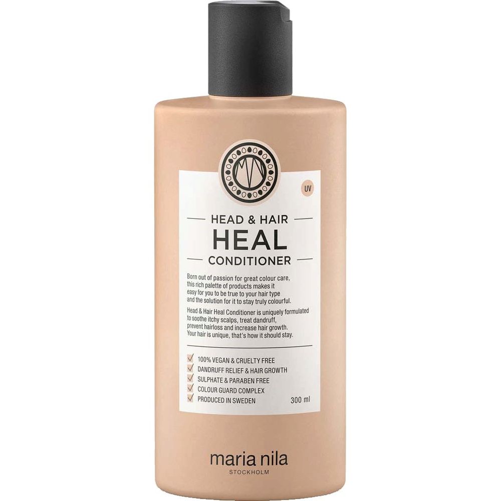 Maria Nila Head & Hair Heal Geschenkset -  Shampoo 350 ml + Conditioner 300 ml + Gloss Coat 50 ml