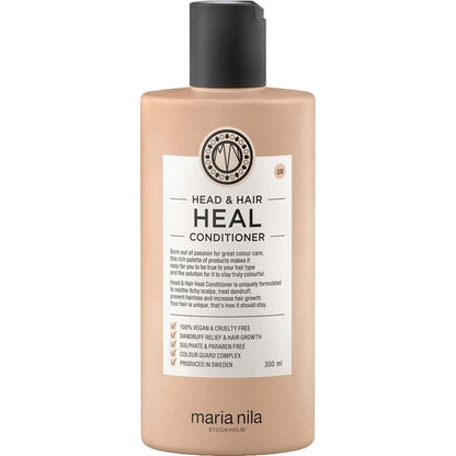 Maria Nila Head &amp; Hair Heal Set - Shampoing 350 ml + Après-shampooing 300 ml