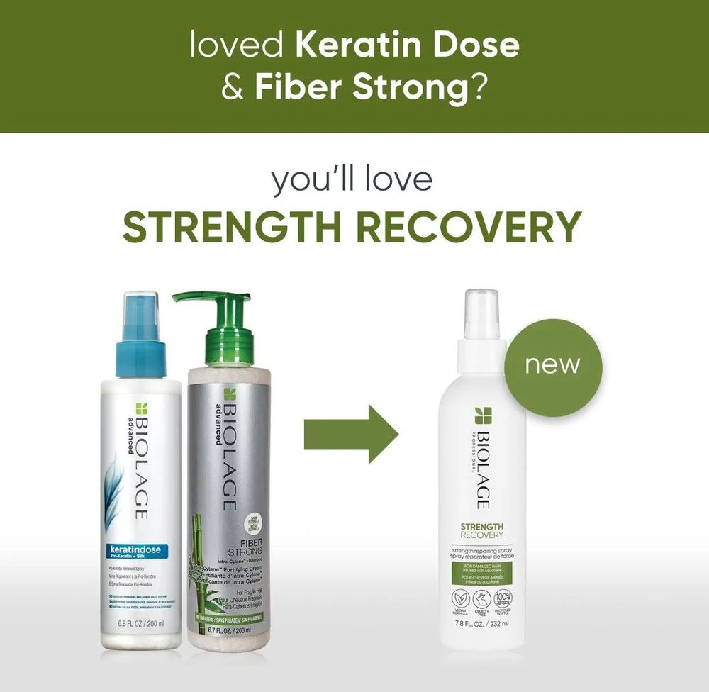 Matrix Biolage Strength Recovery Spray Réparateur 232 ml