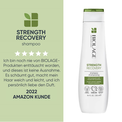 Matrix Biolage Strength Recovery Spring Coffret - Shampoo 250 ml + Conditioner 200 ml + Leave-In Spray 232 ml