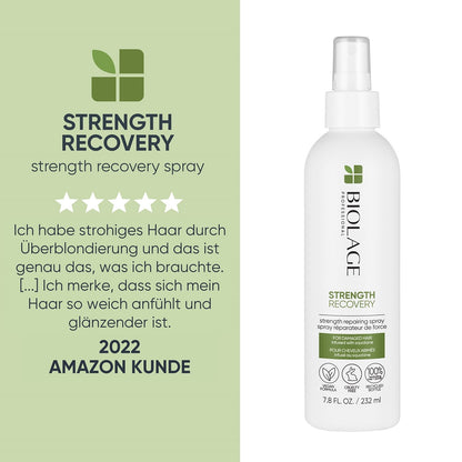 Matrix Biolage Strength Recovery Spring Coffret - Shampoo 250 ml + Conditioner 200 ml + Leave-In Spray 232 ml