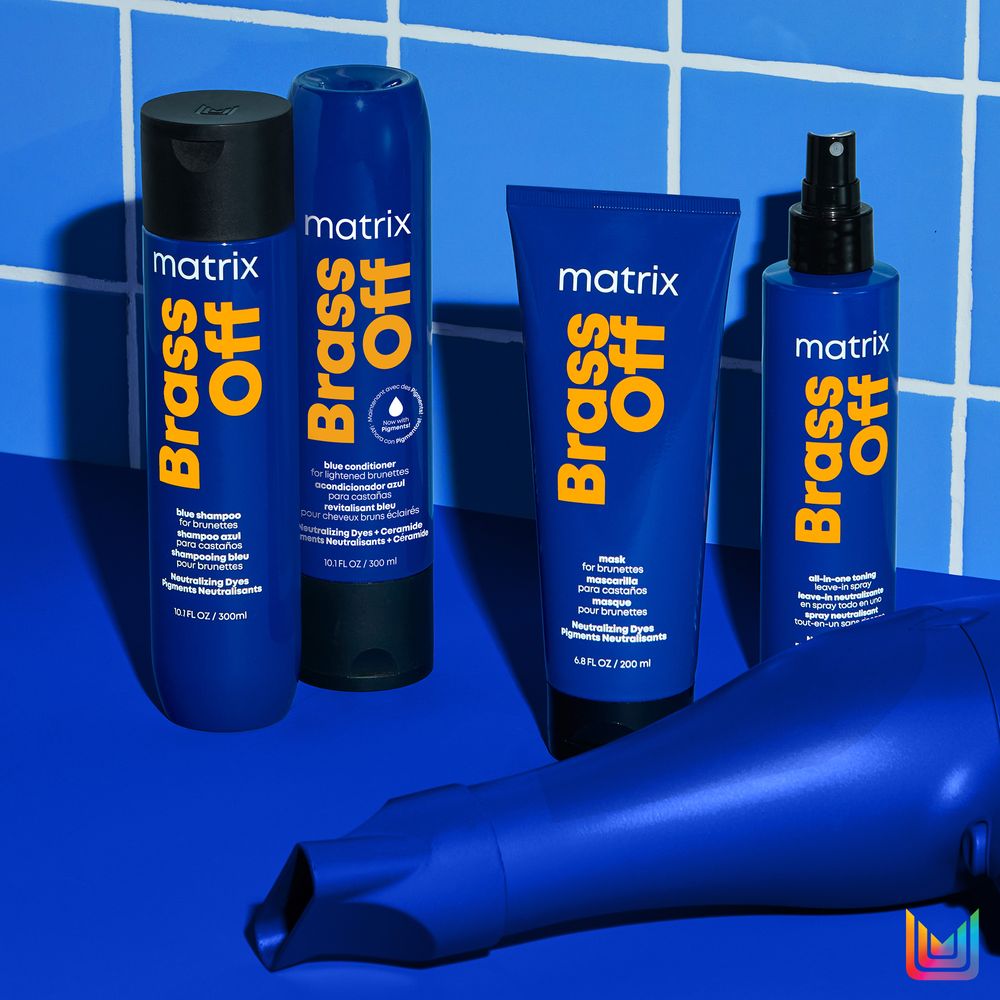 Matrix Total Results Après-shampooing bleu laiton 300 ml