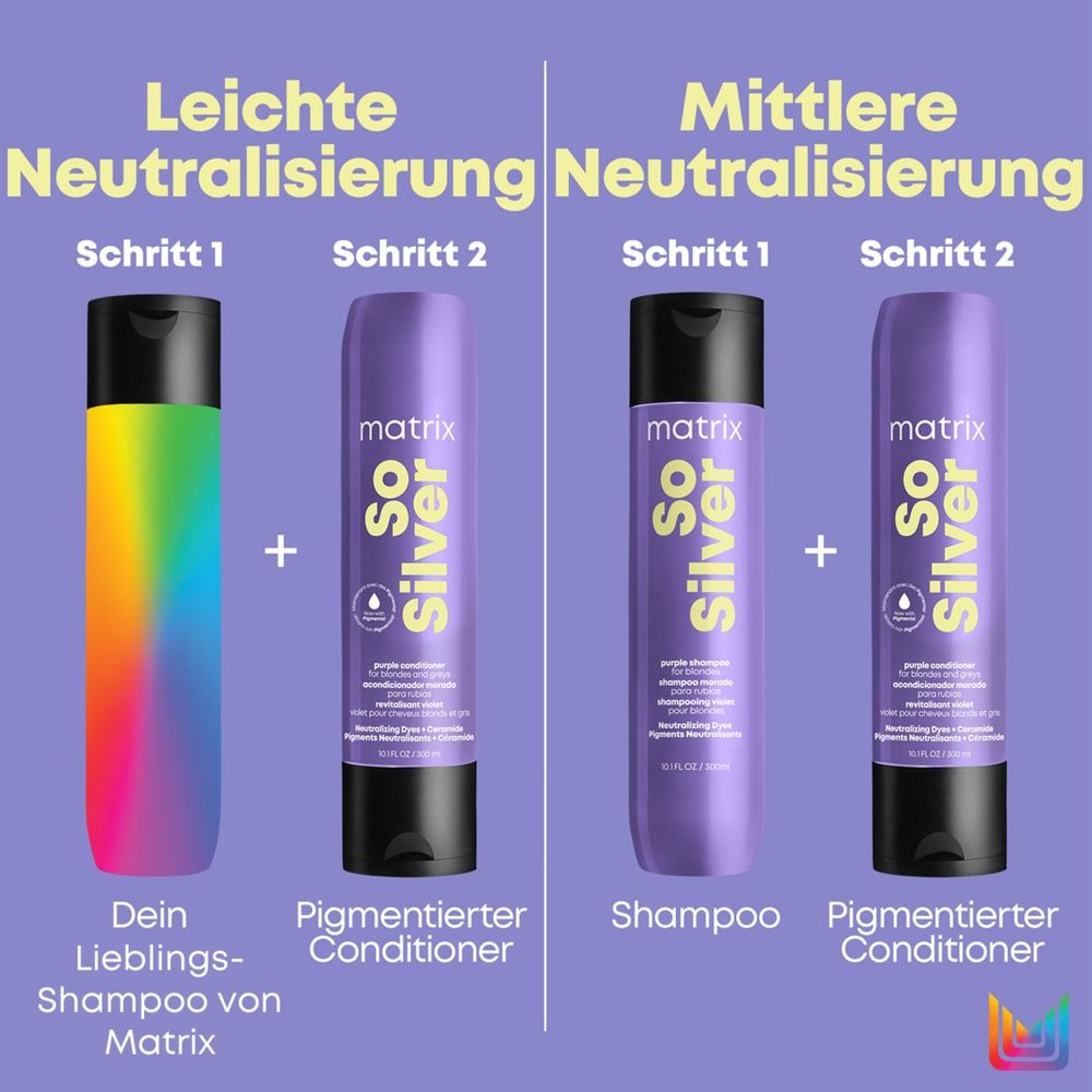Matrix Total Results So Silver revitalisant pigmenté 300 ml