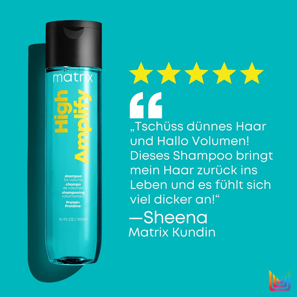 Matrix Total Results High Amplify Spring Coffret - Shampoing 300 ml + Après-shampooing 300 ml + Spray Miracle Creator 190 ml