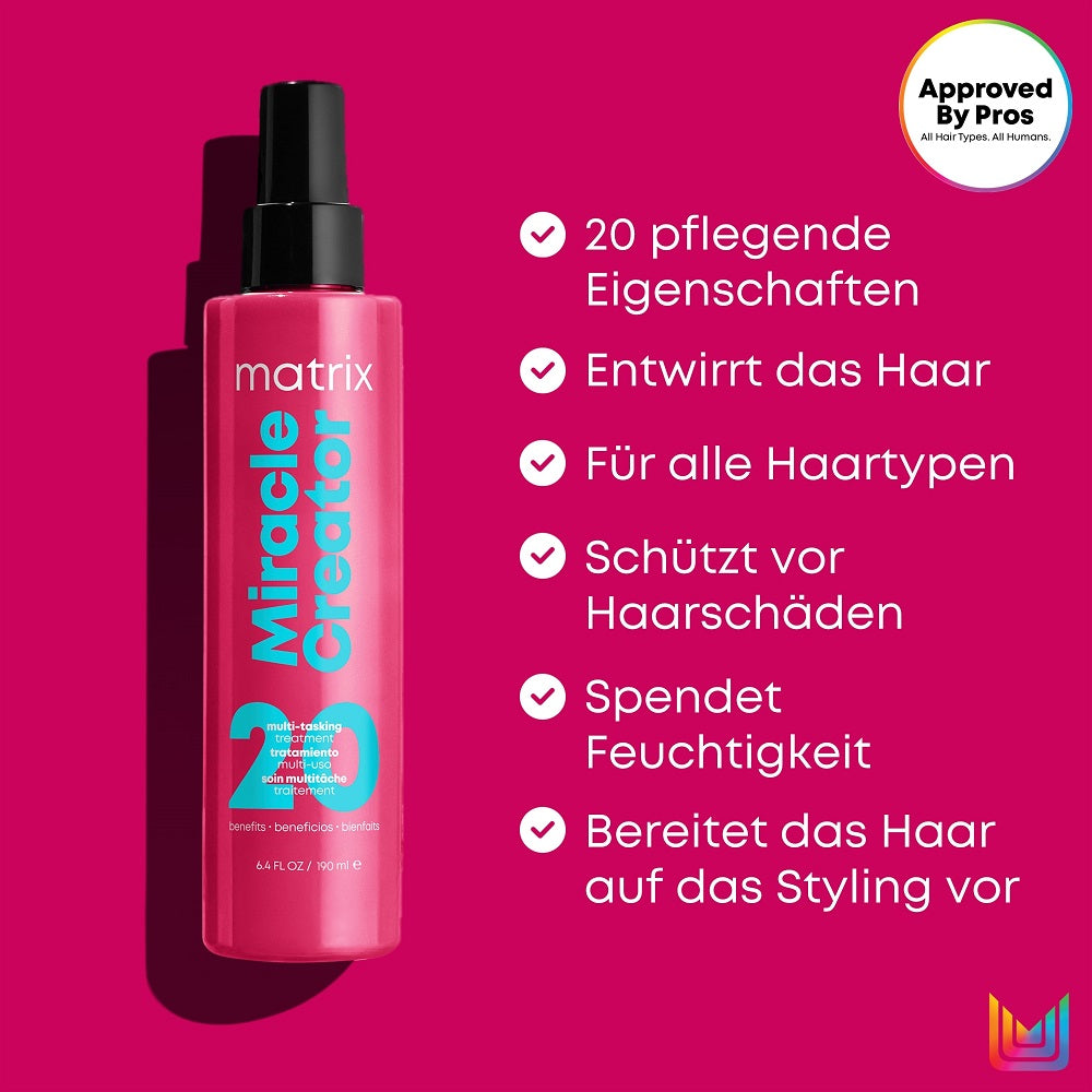 Matrix Total Results High Amplify Spring Coffret - Shampoing 300 ml + Après-shampooing 300 ml + Spray Miracle Creator 190 ml