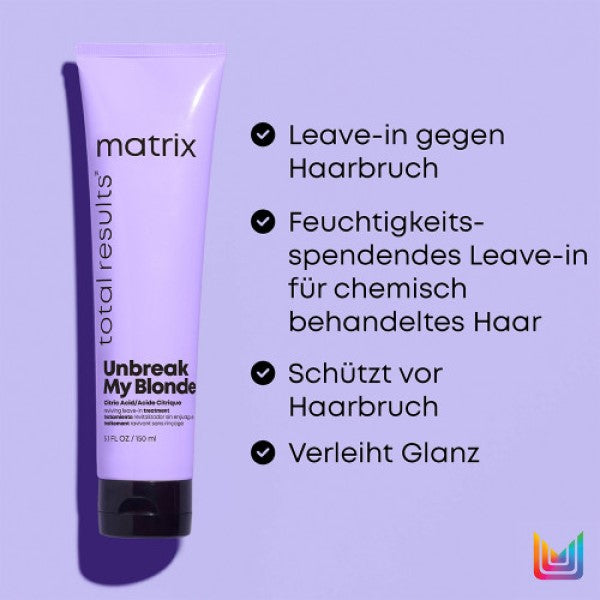 Matrix Total Results Unbreak My Blonde sans rinçage 150 ml