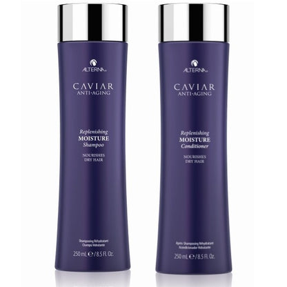 Alterna Caviar Anti Aging Replenishing Moisture Gift Set - Shampoo 250 ml + Conditioner 250 ml + free CC Cream 25 ml