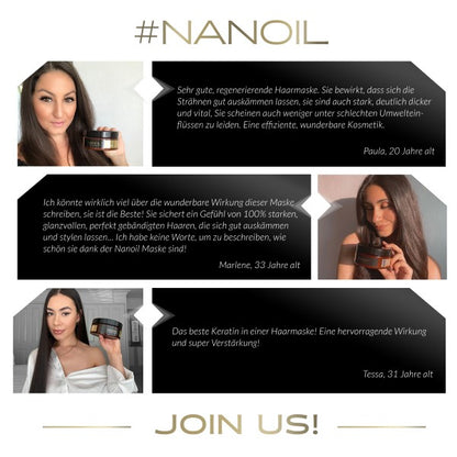 Nanoil Masque Capillaire à la Kératine 300 ml 