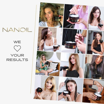Nanoil Masque Capillaire Liquide à la Soie 300 ml 