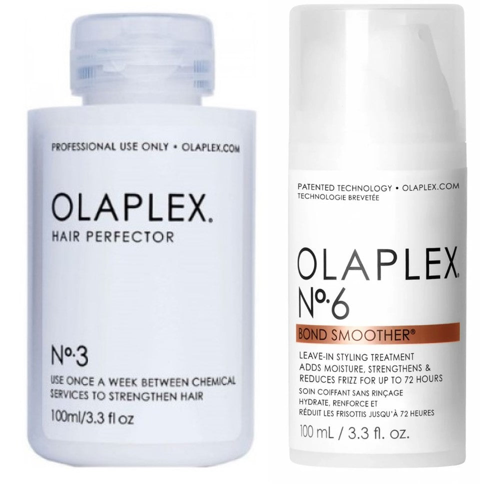 Ensemble Olaplex - Perfecteur de cheveux No. 3 + Bond Smoother No. 6 