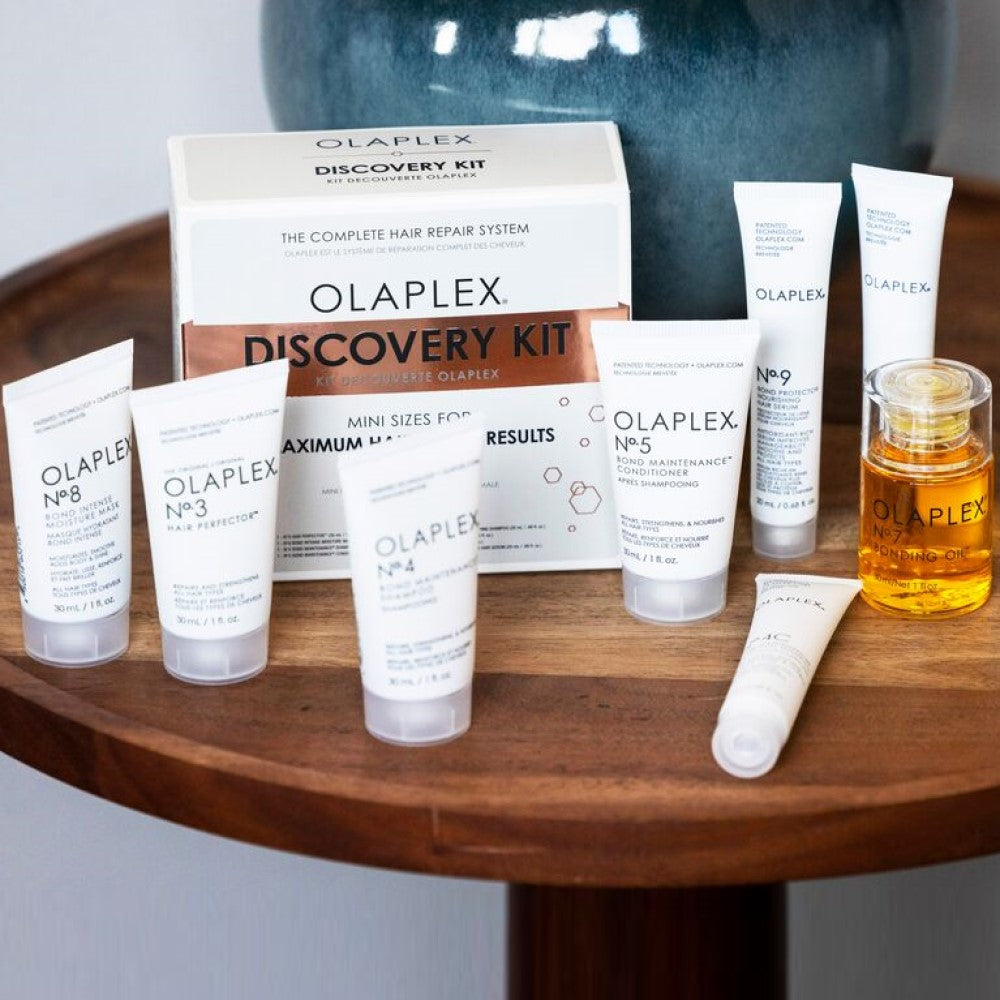 Kit de découverte Olaplex - Tailles mini pour la maison 