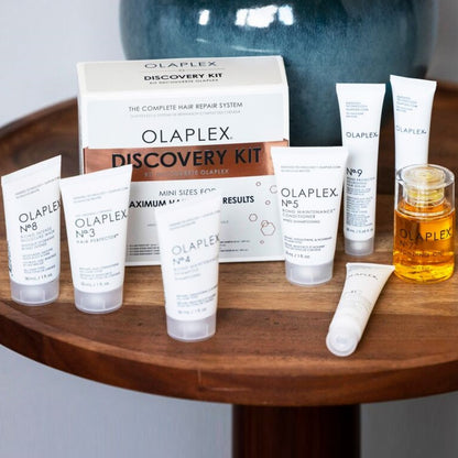 Kit de découverte Olaplex - Tailles mini pour la maison 