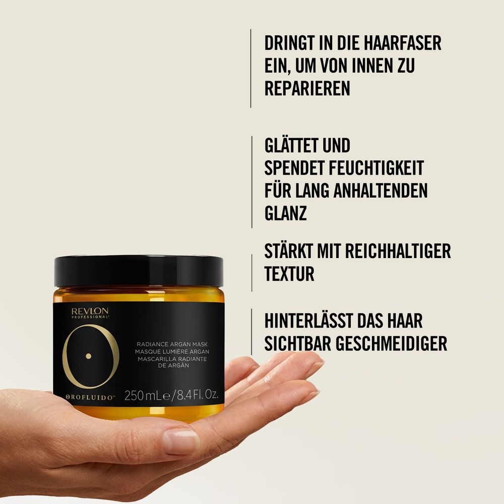 Orofluido Masque Éclat Argan 500 ml