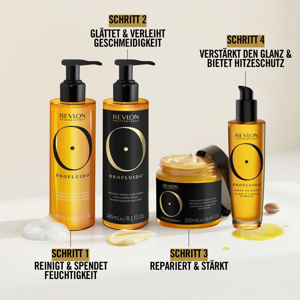 Orofluido Shampoing Éclat Argan 240 ml